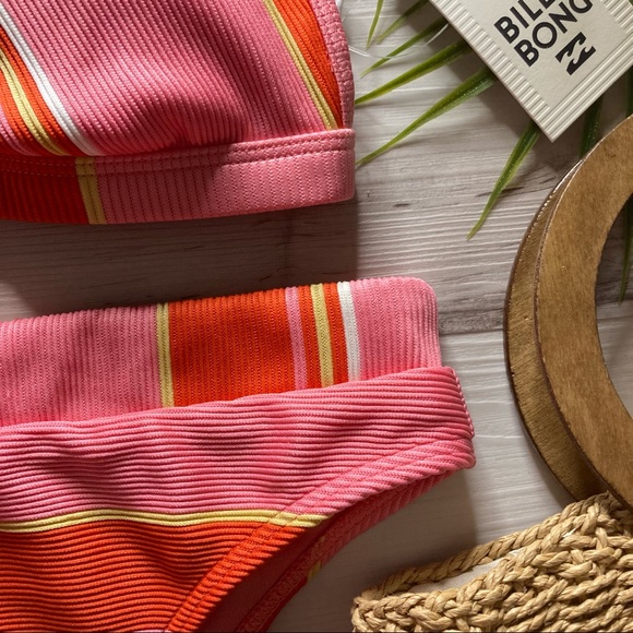 Billabong Striped Tanlines Bikini Set 👙 - Picture 6 of 14